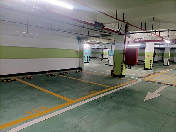 绿春小区划线